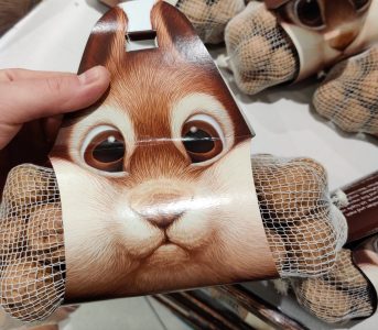 Nuts Packaging- shaped squirrel by icanbecreative